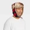 Men's Faux Fur Trapper Hat - Goodfellow & Co™ Red