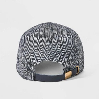 Men's Herringbone 5 Panel Baseball Hat - Goodfellow & Co™ Gray 4 Men's Herringbone 5 Panel Baseball Hat - Goodfellow & Co™ Gray - Image 2