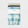 Men's Plaid Woven Boxer 2pk - Goodfellow & Co™ Green/Blue 2 Men's Plaid Woven Boxer 2pk - Goodfellow & Co™ Green/Blue -Men Clothing Promotion GUEST 1199a977 9332 4be8 995b 7a719f63d2be