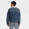 Men's Faux Shearling Lined Denim Trucker Jacket - Goodfellow & Co™ Blue 2 Men's Faux Shearling Lined Denim Trucker Jacket - Goodfellow & Co™ Blue -Men Clothing Promotion GUEST 180d9673 381e 4231 affe 544993f2d72a