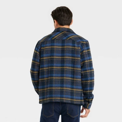 Men's Plaid Woven Shirt Jacket - Goodfellow & Co™ 3 Men's Plaid Woven Shirt Jacket - Goodfellow & Co™