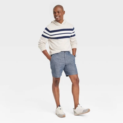 Men's Every Wear 7" Slim Fit Flat Front Chino Shorts - Goodfellow & Co™ 4 Men's Every Wear 7" Slim Fit Flat Front Chino Shorts - Goodfellow & Co™ - Image 2