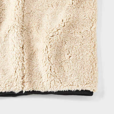 Men's Shearling Scarf - Goodfellow & Co™ Cream 4 Men's Shearling Scarf - Goodfellow & Co™ Cream - Image 2