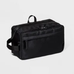 Men's Dopp Kit Clutch - Goodfellow & Co™ Black One Size