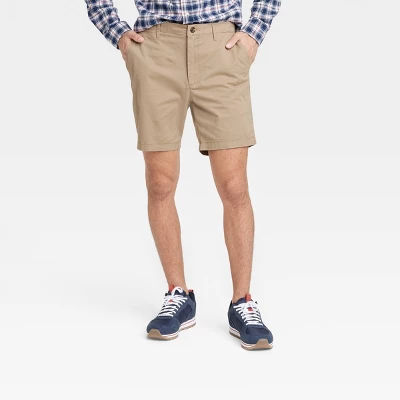 Men's Every Wear 7" Slim Fit Flat Front Chino Shorts - Goodfellow & Co™ 8 Men's Every Wear 7" Slim Fit Flat Front Chino Shorts - Goodfellow & Co™ - Image 6