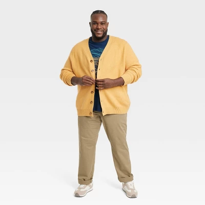 Men's Ribbed Hem V-Neck Cardigan - Goodfellow & Co™ 4 Men's Ribbed Hem V-Neck Cardigan - Goodfellow & Co™ - Image 2