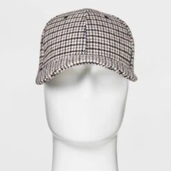 Men's Houndstooth Baseball Hat - Goodfellow & Co™ Brown