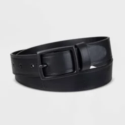Men's Center Bar Drop Loop Belt - Goodfellow & Co™ Black 2XL
