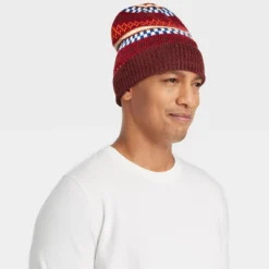 Men's Fairisle Lined Beanie - Goodfellow & Co™