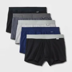 Men's Trunks 5pk - Goodfellow & Co™ Gray/Blue/Black -Men Clothing Promotion GUEST 4a1c2376 d6b4 498f b071 09ea6256334b
