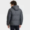 Men's Solid Midweight Puffer Jacket - Goodfellow & Co™ Heathered Gray 2 Men's Solid Midweight Puffer Jacket - Goodfellow & Co™ Heathered Gray -Men Clothing Promotion GUEST 5f7cb25b 65ba 4f83 bb74 b92556b98b15