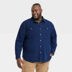 Men's Button-Down Shirt - Goodfellow & Co™ Dark Blue 8 Men's Button-Down Shirt - Goodfellow & Co™ Dark Blue -Men Clothing Promotion GUEST 6228ae10 99c5 42f7 a18a 2f6d87a9e444