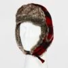 Men's Plaid Faux Fur Trapper Hat - Goodfellow & Co™ Red 2 Men's Plaid Faux Fur Trapper Hat - Goodfellow & Co™ Red -Men Clothing Promotion GUEST 6336ff54 8ef7 40a0 9efa f7ad890a7a16