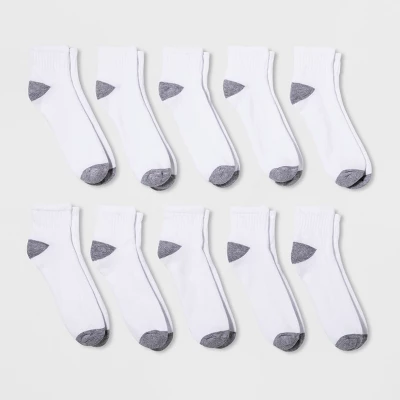 Men's Quarter Socks 10pk - Goodfellow & Co 6-12 3 Men's Quarter Socks 10pk - Goodfellow & Co 6-12