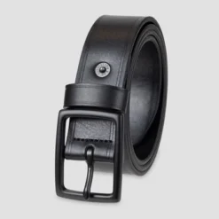Men's Bar Drop Loop Belt - Goodfellow & Co™ Black 3XL
