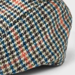 Men's Houndstooth Ivy Beret - Goodfellow & Co™ Red/Black/Blue -Men Clothing Promotion GUEST 6fdeb760 9872 45cb b948 3253d4eb96c9