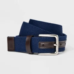 Men's Solid Stretch Belt - Goodfellow & Co™ Navy Blue 7 Men's Solid Stretch Belt - Goodfellow & Co™ Navy Blue -Men Clothing Promotion GUEST 798b8fc4 8d0c 42b4 86fc f93b344749cb