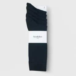 Men's Flat Knit Dress Socks 5pk - Goodfellow & Co™