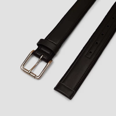 Men's Fabric With Overlay Belt - Goodfellow & Co™ Black 5 Men's Fabric With Overlay Belt - Goodfellow & Co™ Black - Image 3