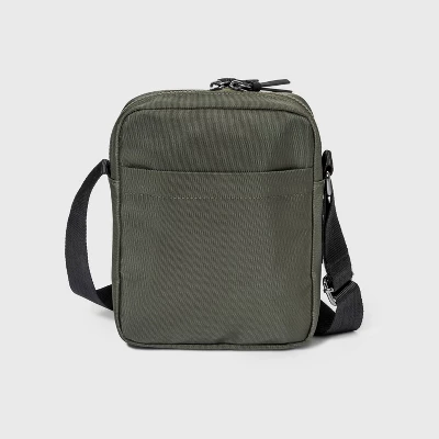 Men's Crossbody Bag - Goodfellow & Co™ Olive Green 3 Men's Crossbody Bag - Goodfellow & Co™ Olive Green
