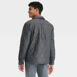 Men's Onion Quilted Lightweight Jacket - Goodfellow & Co™ Heathered Gray