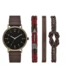 Men's Easy Read Strap Watch Set - Goodfellow & Co™ Brown -Men Clothing Promotion GUEST 7e3d39c6 7559 4743 8af7 df926273d4c4