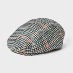 Men's Houndstooth Ivy Beret - Goodfellow & Co™ Red/Black/Blue -Men Clothing Promotion GUEST 80e97a8b 04a0 4ed0 b792 6aa9ec886779
