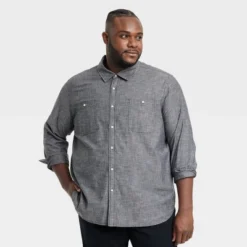 Men's Button-Down Shirt - Goodfellow & Co™ Black Wash 9 Men's Button-Down Shirt - Goodfellow & Co™ Black Wash -Men Clothing Promotion GUEST 836a9c23 e8a4 4178 bc62 257e1af5d981