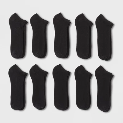 Men's No Show Socks 10pk - Goodfellow & Co™ 6-12 5 Men's No Show Socks 10pk - Goodfellow & Co™ 6-12 - Image 3