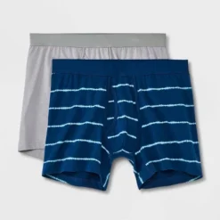 Men's Striped Boxer Briefs 2pk - Goodfellow & Co™ Blue/Gray 9 Men's Striped Boxer Briefs 2pk - Goodfellow & Co™ Blue/Gray -Men Clothing Promotion GUEST 8ab853e1 7ebd 43c9 9223 ccbf5a1beb14