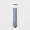 Men's Non Solid Striped Tie - Goodfellow & Co™ Silver -Men Clothing Promotion GUEST a6e487f3 74f1 41e5 9a76 505b62db55c2