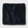 Men's Faux Shearling Scarves - Goodfellow & Co™ Black -Men Clothing Promotion GUEST b1ad1e6c eee9 444b 9a3c 58de7f7a9ccf