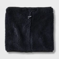 Men's Faux Shearling Scarves - Goodfellow & Co™ Black