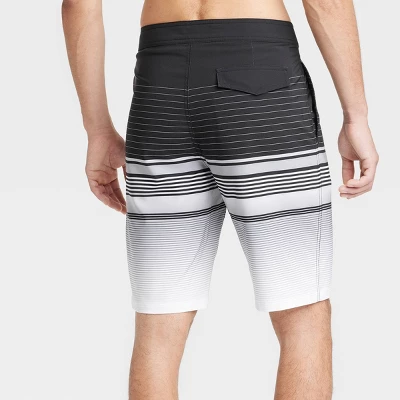 Men's 10" Striped Board Shorts - Goodfellow & Co™ 3 Men's 10" Striped Board Shorts - Goodfellow & Co™