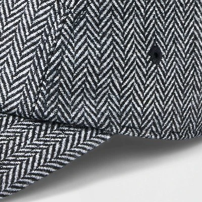 Men's Herringbone 5 Panel Baseball Hat - Goodfellow & Co™ Gray 5 Men's Herringbone 5 Panel Baseball Hat - Goodfellow & Co™ Gray - Image 3