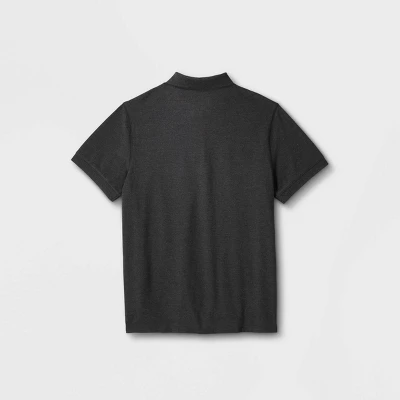 Men's Loose Fit Adaptive Polo Shirt - Goodfellow & Co™ Gray 3 Men's Loose Fit Adaptive Polo Shirt - Goodfellow & Co™ Gray