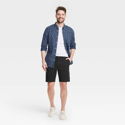 Men's Regular Fit 9" Tech Chino Shorts - Goodfellow & Co™ 4 Men's Regular Fit 9" Tech Chino Shorts - Goodfellow & Co™ - Image 2