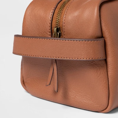 Classic Top Cow Leather Dopp Kit - Goodfellow & Co™ 3 Classic Top Cow Leather Dopp Kit - Goodfellow & Co™ - Image 2