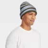 Men's Retro Striped Beanie - Goodfellow & Co™ Gray 1 Men's Retro Striped Beanie - Goodfellow & Co™ Gray -Men Clothing Promotion GUEST f1a0e74f 4f0b 4a64 95ae 0d4dcb521d22