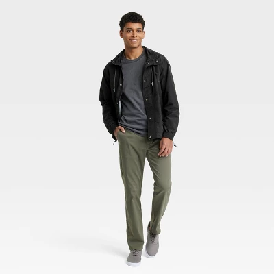 Men's Elevated Rain Coat - Goodfellow & Co™ Black 4 Men's Elevated Rain Coat - Goodfellow & Co™ Black - Image 2