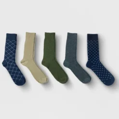 Men's Textured Dress Socks 5pk - Goodfellow & Co™ 7-12 -Men Clothing Promotion GUEST ff14012b 6393 4cea a4b7 2963ce4aba7d